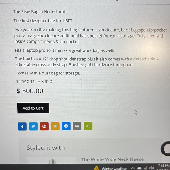 The Elise Bag - Picture 5 of 12